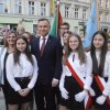 zsrakoszyce - Wizyta Prezydenta Andrzeja Dudy w Środzie Śląskiej